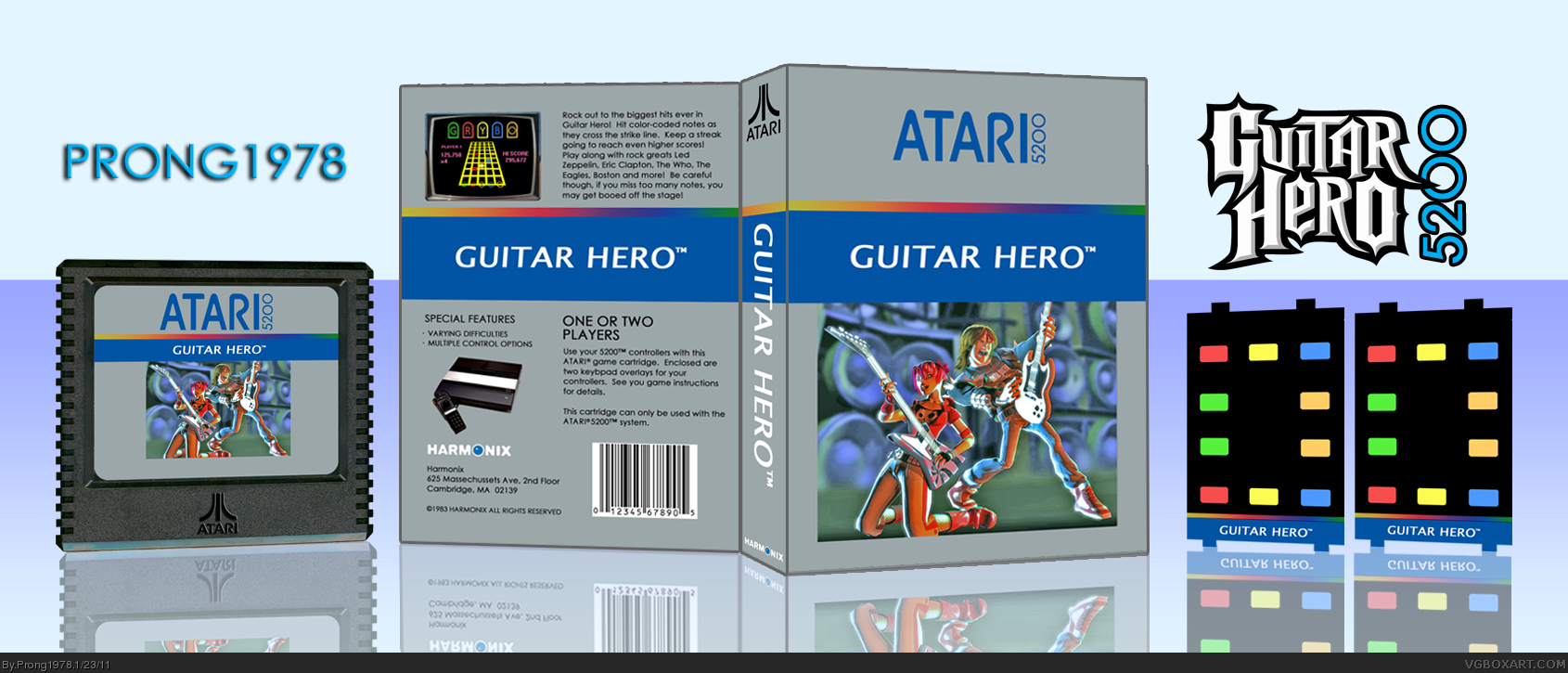 Guitar Hero 5200 box cover