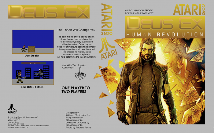 Deus Ex Human Revolution box art cover