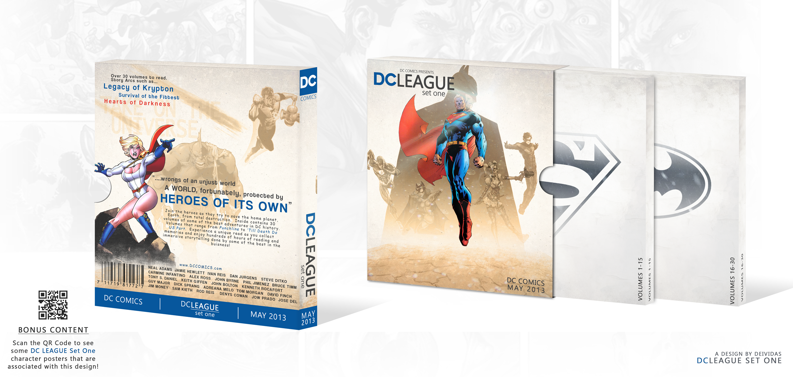 DC League: Set One box cover