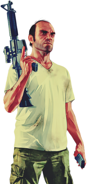 Trevor (Grand Theft Auto V) render