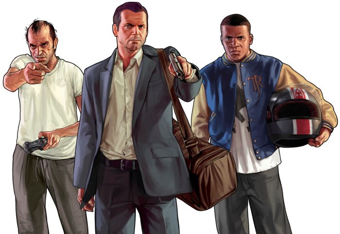 Grand Theft Auto V render