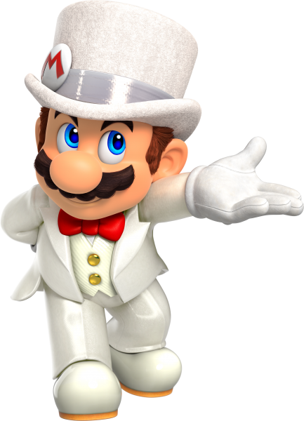 Super Mario Odyssey render