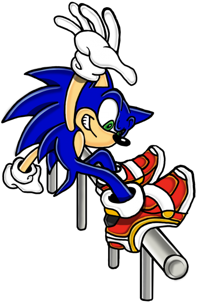 Classic Sonic Render Transparent