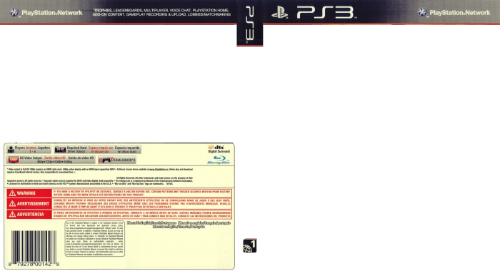 PS3: 3D Box template