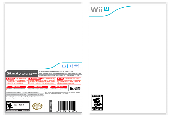 Wii U template