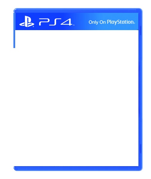 PS4 Front template